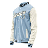 Custom Light Blue Cream Jacket JA0808030817B31703