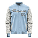 Custom Light Blue Cream Jacket JA0808030915B21503