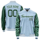 Custom Light Blue Green Jacket