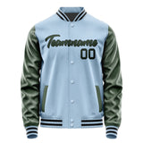 Custom Light Blue Green Jacket JA0808050915B21505