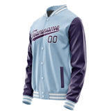 Custom Light Blue Purple Jacket JA0808070818B31807