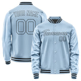 Custom Light Blue Light Blue Jacket