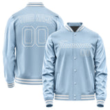 Custom Light Blue Light Blue Jacket