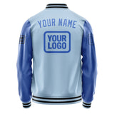 Custom Light Blue Sky Blue Jacket JA080809081717090917