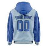 Custom Light Blue Sky Blue Jacket