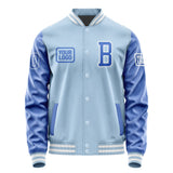 Custom Light Blue Sky Blue Jacket JA080809081818090918