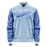 Custom Light Blue Sky Blue Jacket JA0808090818B31809