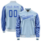 Custom Light Blue Sky Blue Jacket