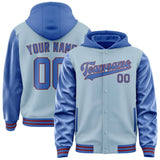 Custom Light Blue Sky Blue Jacket