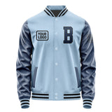 Custom Light Blue Blue Jacket JA080810081717101017