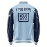 Custom Light Blue Blue Jacket JA080810081818101018