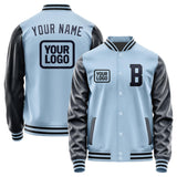 Custom Light Blue Navy Jacket