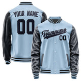 Custom Light Blue Navy Jacket