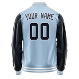 Custom Light Blue Navy Jacket JA0808110818B31811