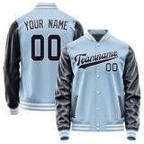 Custom Light Blue Navy Jacket