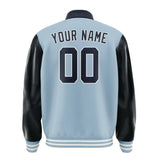 Custom Light Blue Navy Jacket