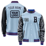 Custom Light Blue Navy Jacket