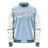 Custom Light Blue White Jacket JA0808180817B31718