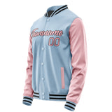 Custom Light Blue Light Pink Jacket JA0808210817B21721