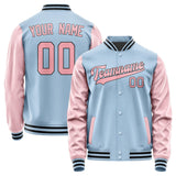 Custom Light Blue Light Pink Jacket JA0808210817B31721