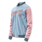 Custom Light Blue Light Pink Jacket JA0808210817B31721