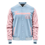 Custom Light Blue Light Pink Jacket JA0808210818B21821