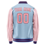 Custom Light Blue Light Pink Jacket JA0808210915B31521