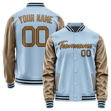 Custom Light Blue Khaki Jacket