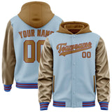 Custom Light Blue Khaki Jacket