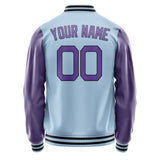 Custom Light Blue Light Purple Jacket JA0808230817B21723