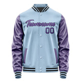 Custom Light Blue Light Purple Jacket JA0808230817B21723