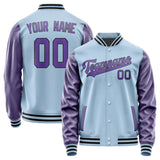 Custom Light Blue Light Purple Jacket JA0808230817B31723