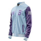 Custom Light Blue Light Purple Jacket JA080823081818232318