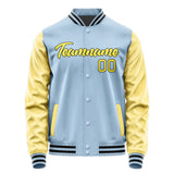 Custom Light Blue Light Yellow Jacket JA0808260817B21726