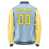 Custom Light Blue Light Yellow Jacket JA0808260817B31726