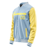 Custom Light Blue Light Yellow Jacket JA0808260818B21826