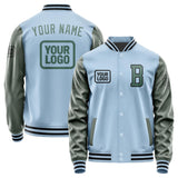 Custom Light Blue Blue Green Jacket JA080827081717272717