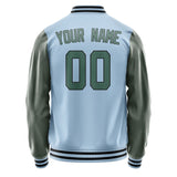 Custom Light Blue Blue Green Jacket JA0808270817B31727