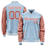 Custom Light Blue Copper Rose Jacket JA0808290818B21829