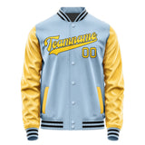 Custom Light Blue Gold Jacket JA0808300817B31730