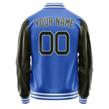 Custom Sky Blue Olive Jacket JA0909020918B21802