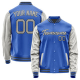 Custom Sky Blue Gray Jacket