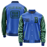 Custom Sky Blue Green Jacket JA090905091717050517