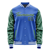Custom Sky Blue Green Jacket JA0909050918B21805