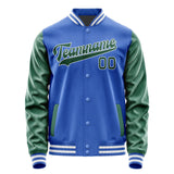 Custom Sky Blue Green Jacket JA0909050918B31805