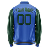 Custom Sky Blue Green Jacket JA0909050920B21705