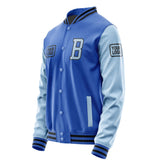 Custom Sky Blue Light Blue Jacket JA090908091717080817