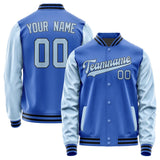 Custom Sky Blue Light Blue Jacket