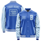 Custom Sky Blue Light Blue Jacket