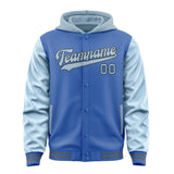 Custom Sky Blue Light Blue Jacket